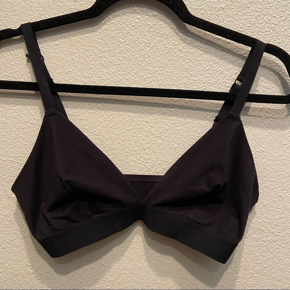Comfortable Unlined Auden Black Bralette